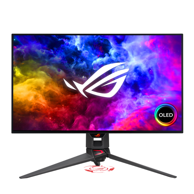 Монитор ASUS ROG Swift OLED PG27AQDM 27.0" (68.58 cm) WQHD (2560 x 1440), OLED, 240Hz, 0.3ms, HDR10, G-SYNC Compatible