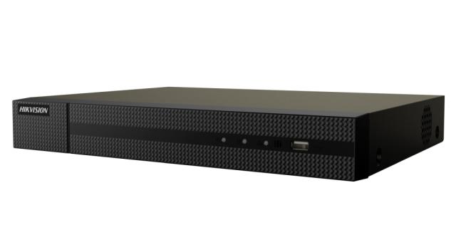 Рекордер HikVision HWN-4104MH, recorder 4 IP Cameras, record up to 8 MP (1920 x 1080); H.265+, 1 SATA HDD up to 6TB, 2 USB, 100Mbit; Video input: HDMI/VGA (1080p)