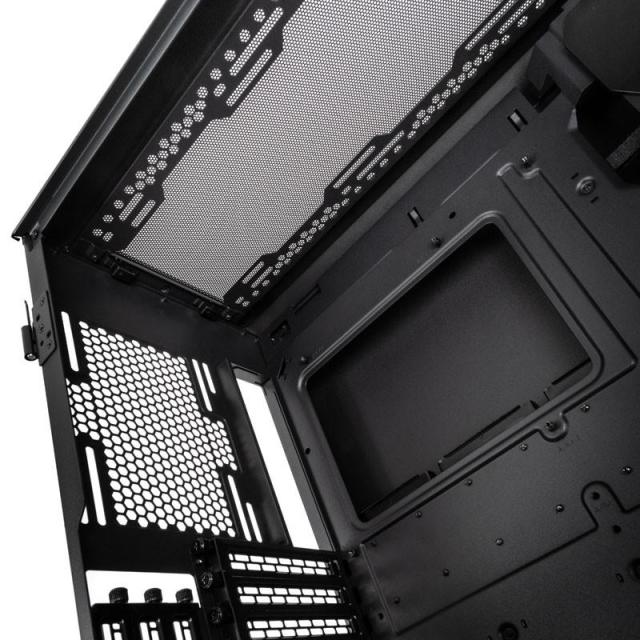 Кутия Phanteks G500A TG D-RGB Mid-Tower, Fanless, 2x USB 3.0, Microphone/Headphone, Черна