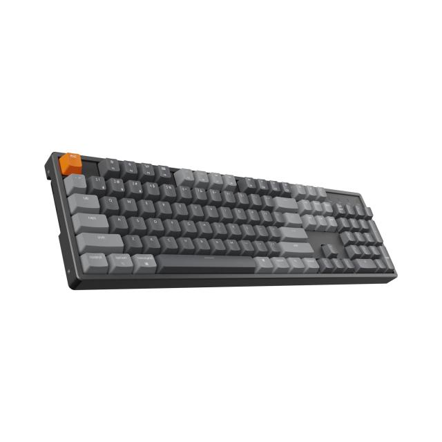 Геймърска механична клавиатура Keychron K10 Hot-Swappable Full-Size Gateron Brown Switch RGB LED Aluminium Frame