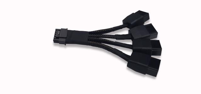 Кабел Cable Adapter Makki  4xPCI-E 8pin to PCI-E Gen.5 12pin 12VHPWR