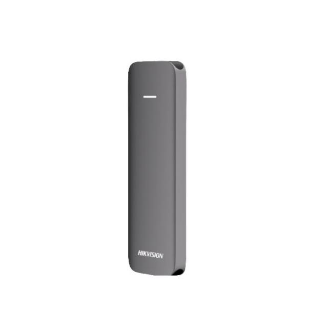 Твърд диск HikVision 1TB Portable SSD, USB 3.1, type C, grey