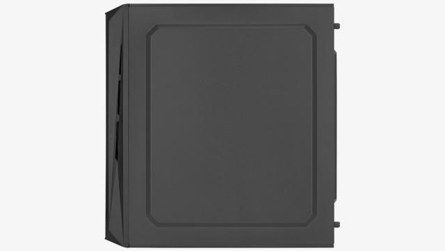 Кутия AeroCool CS-107-A-BK-v2, 1 x USB 3.0, 1 x USB 2.0, HD Audio Headphones, HD Audio Mic, mATX/Mini-ITX