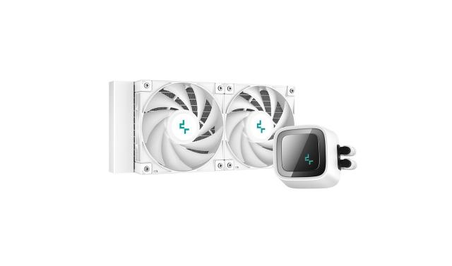 Охладител DeepCool Water Cooling LS520 WH, Addressable RGB, LGA1700/AM5