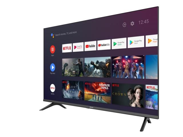 Телевизор Hisense 40" A5700F, Full HD 1920x1080, DLED, Dolby Audio, DTS, Smart TV, Android, WiFi, BT, DLNA, 2xHDMI, 3xUSB, LAN, CI+, DVB-T2/C/S2, Black
