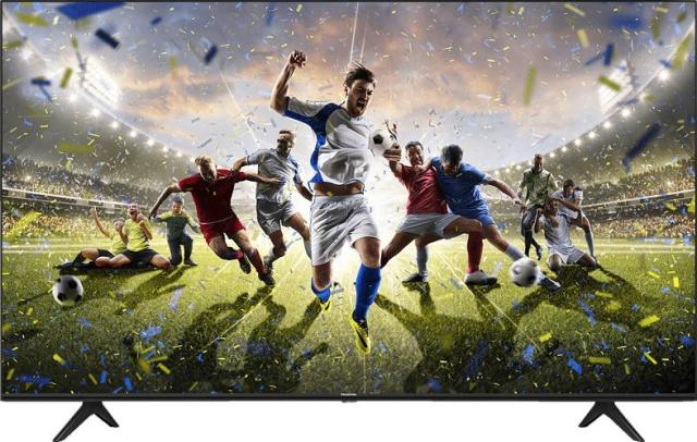 Телевизор Hisense 43" A7100F, 4K Ultra HD 3840x2160, DLED, HDR 10, HLG, Dolby Audio, DTS, Smart TV, WiFi, WiFi Direct, BT, 3xHDMI, 2xUSB, LAN, CI+, DVB-T2/C/S2, Black