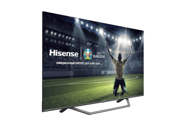 Телевизор Hisense 43" A7500F, 4K Ultra HD 3840x2160, DLED, HDR 10, HLG, Dolby Vision, Dolby Audio, DTS, Smart TV, WiFi 5GHz, WiFi Direct, BT, 3xHDMI, 2xUSB, LAN, CI+, DVB-T2/C/S2, Grey