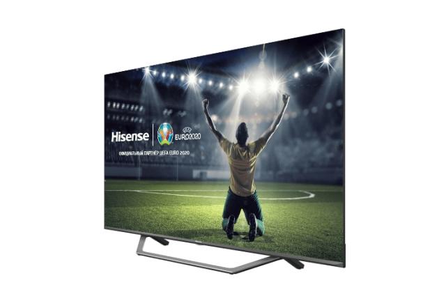 Телевизор Hisense 43" A7500F, 4K Ultra HD 3840x2160, DLED, HDR 10, HLG, Dolby Vision, Dolby Audio, DTS, Smart TV, WiFi 5GHz, WiFi Direct, BT, 3xHDMI, 2xUSB, LAN, CI+, DVB-T2/C/S2, Grey
