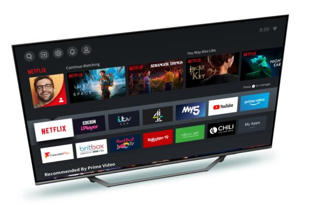 Телевизор Hisense 43" A7500F, 4K Ultra HD 3840x2160, DLED, HDR 10, HLG, Dolby Vision, Dolby Audio, DTS, Smart TV, WiFi 5GHz, WiFi Direct, BT, 3xHDMI, 2xUSB, LAN, CI+, DVB-T2/C/S2, Grey