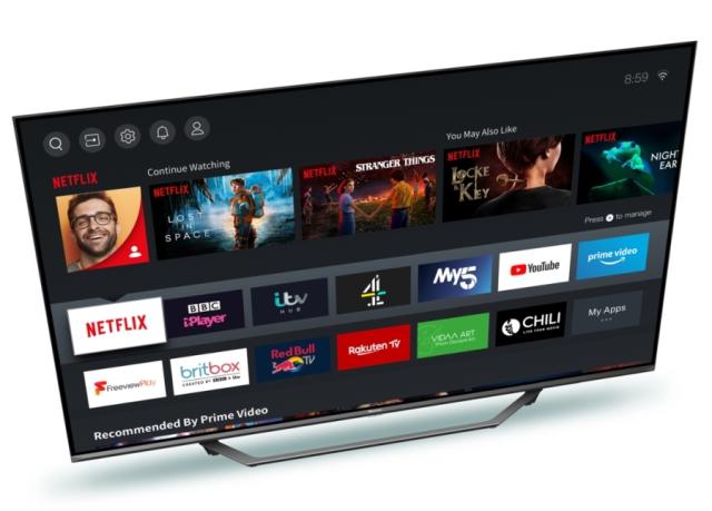 Телевизор Hisense 50" A7500F, 4K Ultra HD 3840x2160, DLED, HDR 10, HLG, Dolby Vision, Dolby Audio, DTS, Smart TV, WiFi 5GHz, WiFi Direct, BT, 3xHDMI, 2xUSB, LAN, CI+, DVB-T2/C/S2, Grey