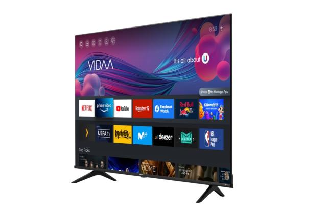 Телевизор Hisense 50" A6BG, 4K Ultra HD 3840x2160, DLED, Quantum Dot, HDR 10+, HLG, Dolby Vision, Dolby Audio, DTS, Smart TV, WiFi, BT, AnyView Cast, Gaming Mode, 1xHDMI2 eArc, 2xHDMI, 2xUSB, LAN, CI+, DVB-T2/C/S2, Black