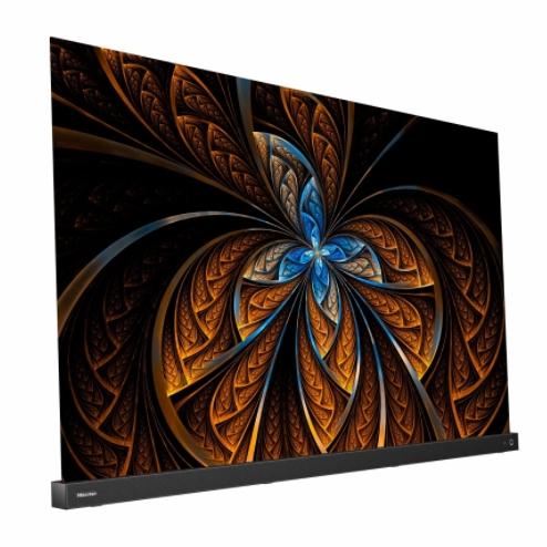 Телевизор Hisense 55" A9G, 4K Ultra HD 3840x2160, OLED, 120Hz, HDR 10+, HLG, Dolby Vision IQ, Dolby Atmos, DTS Virtual, Sound Bar, Smart TV, WiFi 5GHz, WiFi Direct, BT, 4xHDMI, 2xUSB, LAN, CI+, DVB-T2/C/S2, Dark Grey