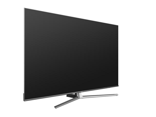 Телевизор Hisense 55" U8GQ, 4K Ultra HD 3840x2160, ULED, FALD, Quantum Dot, 120Hz, IPS, HDR 10+, HLG, Dolby Vision IQ, Dolby Atmos, DTS Virtual, Smart TV, WiFi 5GHz, WiFi Direct, BT, 4xHDMI, 2xUSB, LAN, CI+, DVB-T2/C/S2, Dark Grey