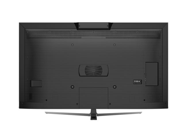 Телевизор Hisense 55" U8GQ, 4K Ultra HD 3840x2160, ULED, FALD, Quantum Dot, 120Hz, IPS, HDR 10+, HLG, Dolby Vision IQ, Dolby Atmos, DTS Virtual, Smart TV, WiFi 5GHz, WiFi Direct, BT, 4xHDMI, 2xUSB, LAN, CI+, DVB-T2/C/S2, Dark Grey