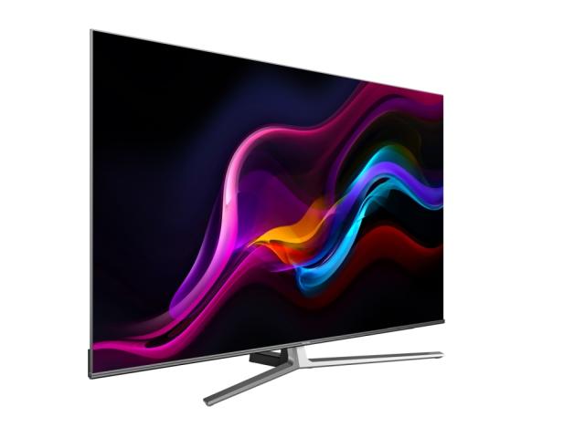 Телевизор Hisense 55" U8GQ, 4K Ultra HD 3840x2160, ULED, FALD, Quantum Dot, 120Hz, IPS, HDR 10+, HLG, Dolby Vision IQ, Dolby Atmos, DTS Virtual, Smart TV, WiFi 5GHz, WiFi Direct, BT, 4xHDMI, 2xUSB, LAN, CI+, DVB-T2/C/S2, Dark Grey