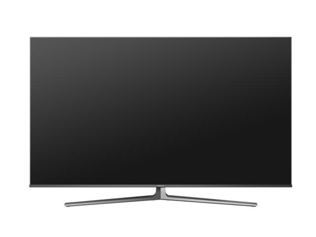 Телевизор Hisense 55" U8GQ, 4K Ultra HD 3840x2160, ULED, FALD, Quantum Dot, 120Hz, IPS, HDR 10+, HLG, Dolby Vision IQ, Dolby Atmos, DTS Virtual, Smart TV, WiFi 5GHz, WiFi Direct, BT, 4xHDMI, 2xUSB, LAN, CI+, DVB-T2/C/S2, Dark Grey