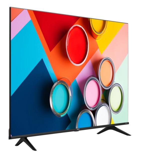 Телевизор Hisense 55" A6BG, 4K Ultra HD 3840x2160, DLED, Quantum Dot, HDR 10+, HLG, Dolby Vision, Dolby Audio, DTS, Smart TV, WiFi, BT, AnyView Cast, Gaming Mode, 1xHDMI2 eArc, 2xHDMI, 2xUSB, LAN, CI+, DVB-T2/C/S2, Black