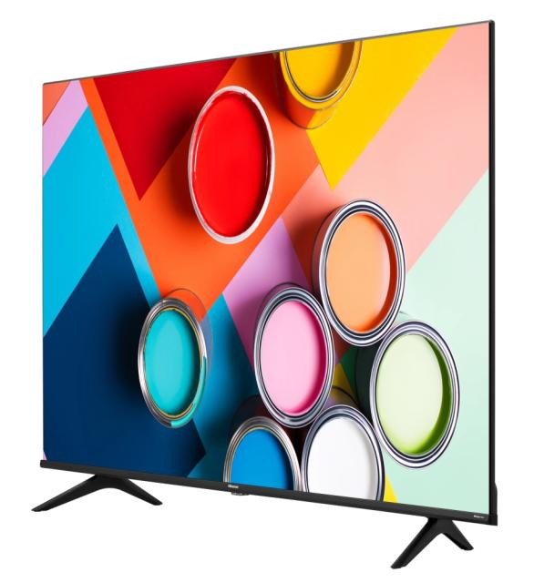 Телевизор Hisense 55" A6BG, 4K Ultra HD 3840x2160, DLED, Quantum Dot, HDR 10+, HLG, Dolby Vision, Dolby Audio, DTS, Smart TV, WiFi, BT, AnyView Cast, Gaming Mode, 1xHDMI2 eArc, 2xHDMI, 2xUSB, LAN, CI+, DVB-T2/C/S2, Black
