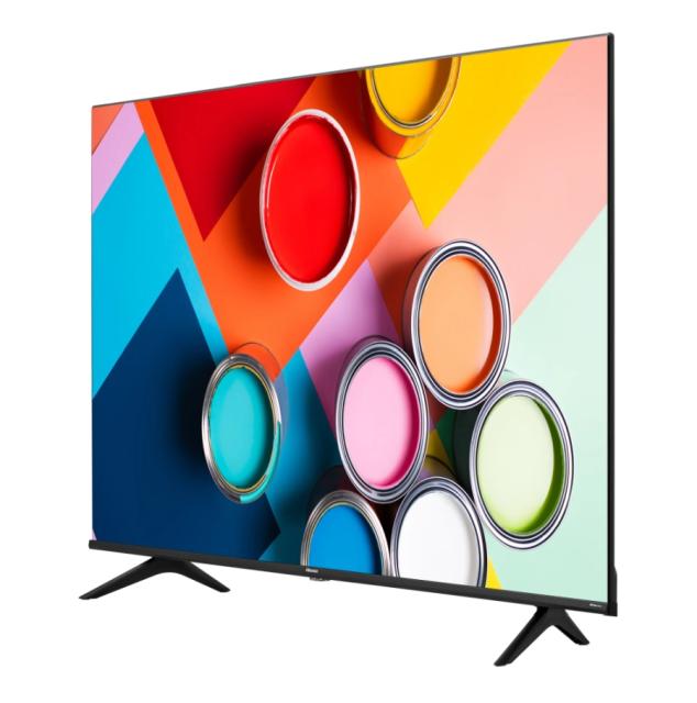 Телевизор Hisense 58" A6BG, 4K Ultra HD 3840x2160, DLED, Quantum Dot, HDR 10+, HLG, Dolby Vision, Dolby Audio, DTS, Smart TV, WiFi, BT, AnyView Cast, Gaming Mode, 1xHDMI2 eArc, 2xHDMI, 2xUSB, LAN, CI+, DVB-T2/C/S2, Black