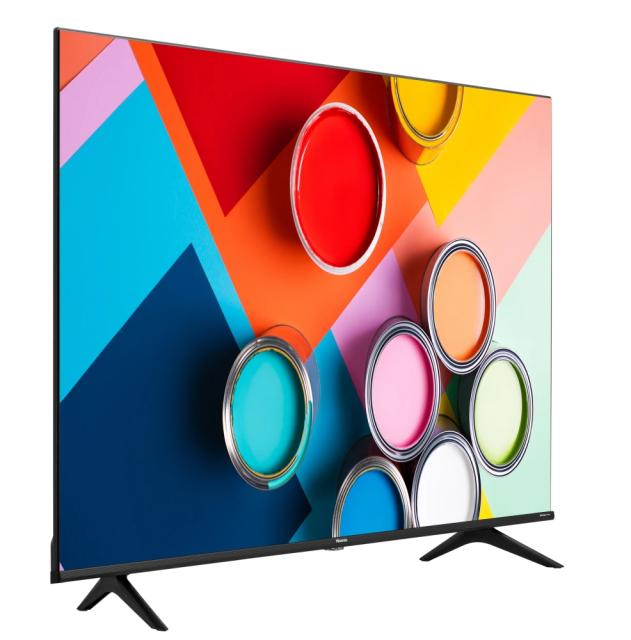 Телевизор Hisense 65" A6BG, 4K Ultra HD 3840x2160, DLED, Quantum Dot, HDR 10+, HLG, Dolby Vision, Dolby Audio, DTS, Smart TV, WiFi, BT, AnyView Cast, Gaming Mode, 1xHDMI2 eArc, 2xHDMI, 2xUSB, LAN, CI+, DVB-T2/C/S2, Black
