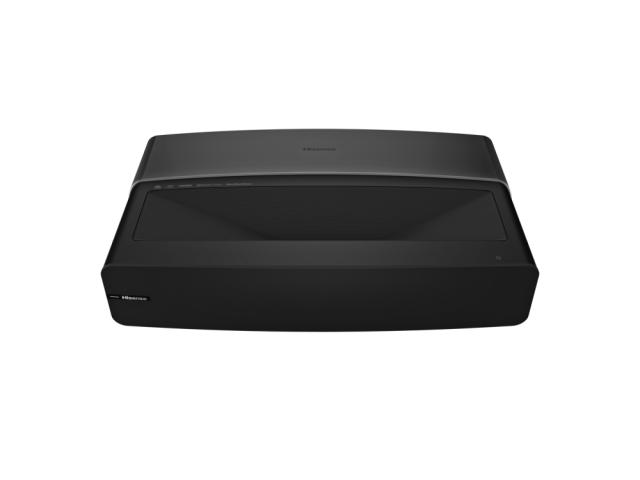 Телевизор Hisense 100" 100L5F, 4K Ultra HD 3840x2160, Laser TV, 2500 nit, Cont. 2400:1, HDR 10, HLG, Dolby Atmos, 2 x 15W Sound System, Smart TV, WiFi 5GHz, BT, 4xHDMI, 2xUSB, LAN, CI+, DVB-T2/C/S2, 100" Screen included, Black