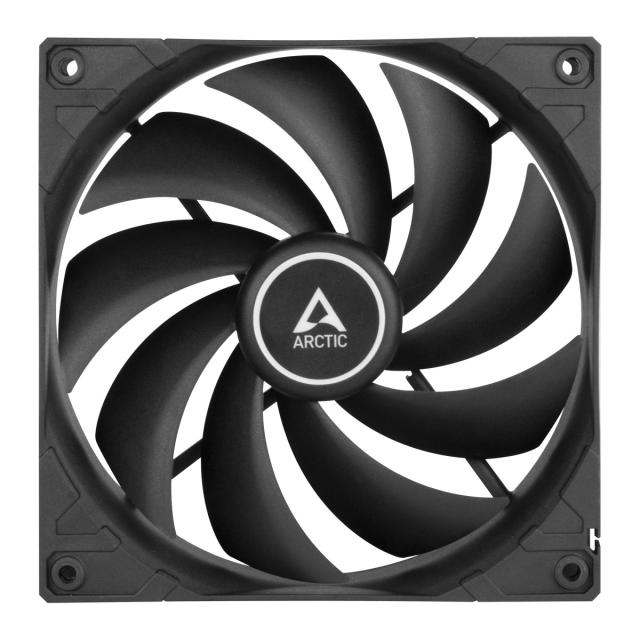Вентилатор Arctic Fan F14 PWM PST, 140mm 200-1350rpm, черен, 4-pin PWM