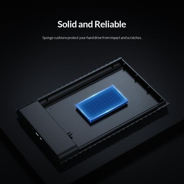 Кутия Orico, 2.5", SSD, HDD Storage - Case - 2.5 inch USB3.0 - 2521U3-BK-EP