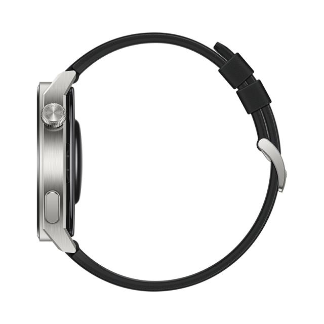 Часовник Huawei Watch GT 3 Pro 46mm, Odin-B19S, 1.43", Amoled, 466x466, PPI 326, 4GB, Bluetooth 5.2 supports BLE/BR/EDR, 5ATM, NFC, GPS, Battery 530 maAh, Black Fluoroelastomer Strap