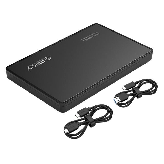 Кутия Orico, 2.5", SSD, HDD Storage - Case - 2.5 inch USB Type-C Gen2, UASP, black - 2588C3-G2-BK
