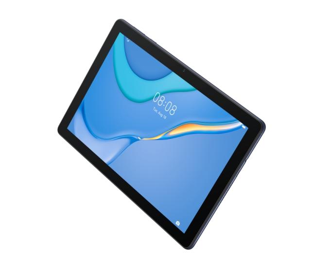 Таблет Huawei MatePad T10, AgrK-W09D, 9.7", 1280x800, Kirin 710A 4x2.0 GHz+4x1.7 GHz, 4GB+64GB, Camera 5MP/2MP, WiFi 802.11 a/b/g/n/ac @2.4 GHz & 5 GHz, BT 4.2, 5100 mAh, HJ 3.5mm, EMUI 10.1