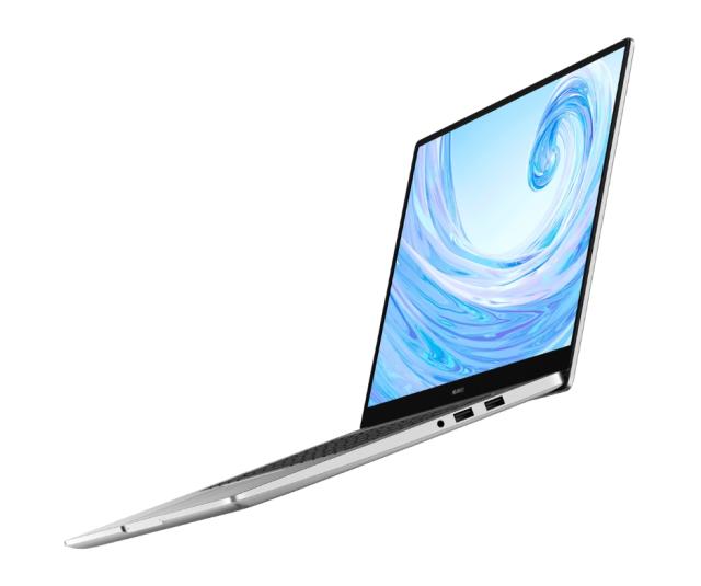 Лаптоп Huawei Matebook D15 BohrB-WAI9A, 15.6" IPC FHD, Intel Core i3-10110U, 8G+256G NVMe PCIe SSD, Intel UHD Graphics 620, FPR, BT 5.0, USB-C, HDMI, USB 2.0x2, USB 3.0, Windows 10 Home, Silver