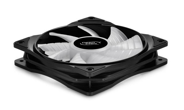 Вентилатор светещ DeepCool Fan 120mm RF120 - RGB Led with controller