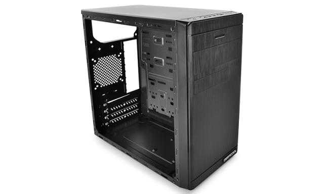 Кутия DeepCool WAVE V2 Black, Mini Tower, 1x USB 3.0, 1x USB 2.0, mATX / Mini-ITX
