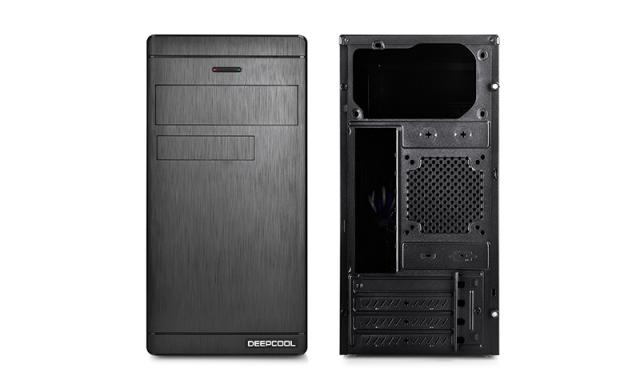 Кутия DeepCool WAVE V2 Black, Mini Tower, 1x USB 3.0, 1x USB 2.0, mATX / Mini-ITX