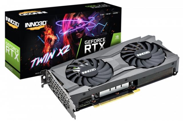 Видео карта Inno3D GeForce RTX 3060 Twin X2