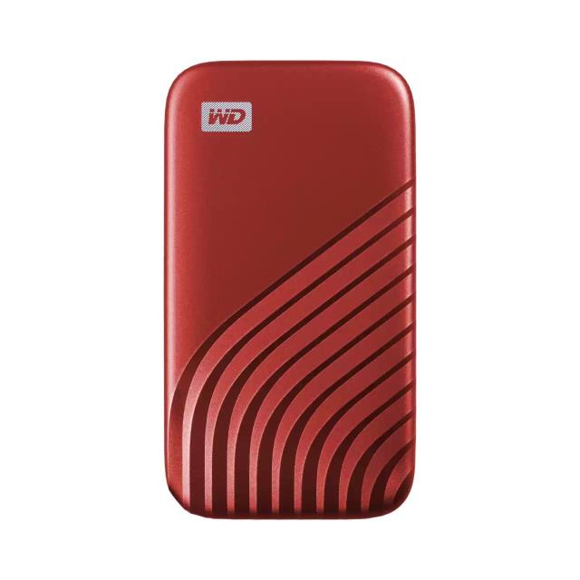 Външен диск Western Digital WD My Passport SSD 2TB, USB 3.2 Gen 2/Type-C,  Червен