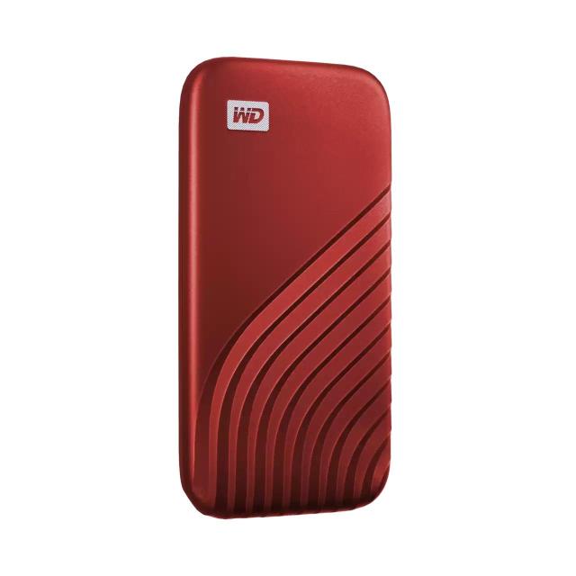 Външен диск Western Digital WD My Passport SSD 2TB, USB 3.2 Gen 2/Type-C,  Червен