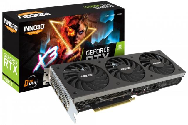 Видео карта Inno3D GeForce RTX 3080 TI X3