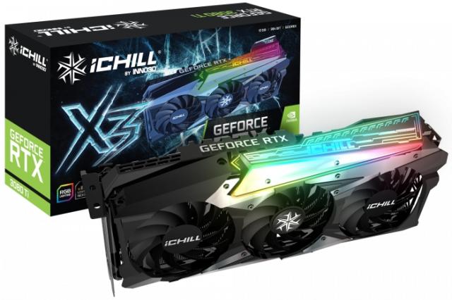 Видео карта Inno3D GeForce RTX 3080 TI iChill X3 OC
