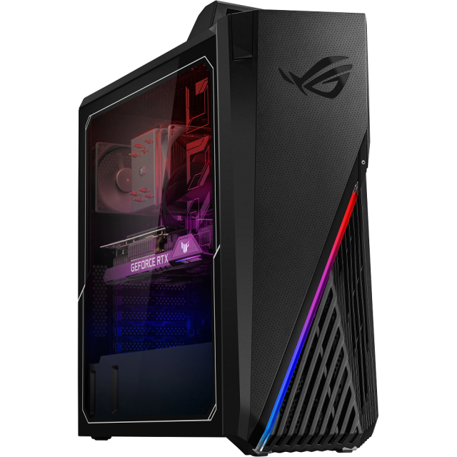 Настолен компютър ASUS ROG STRIX G15CF-WB5720W, Intel Core i5-12400F 2.5 GHz (18M Cache, up to 4.4 GHz, 6 cores), 16GB DDR4, SSD 512GB+1TB HDD, NVIDIA GeForce RTX RTX3070 8GB, Windows 11 Home