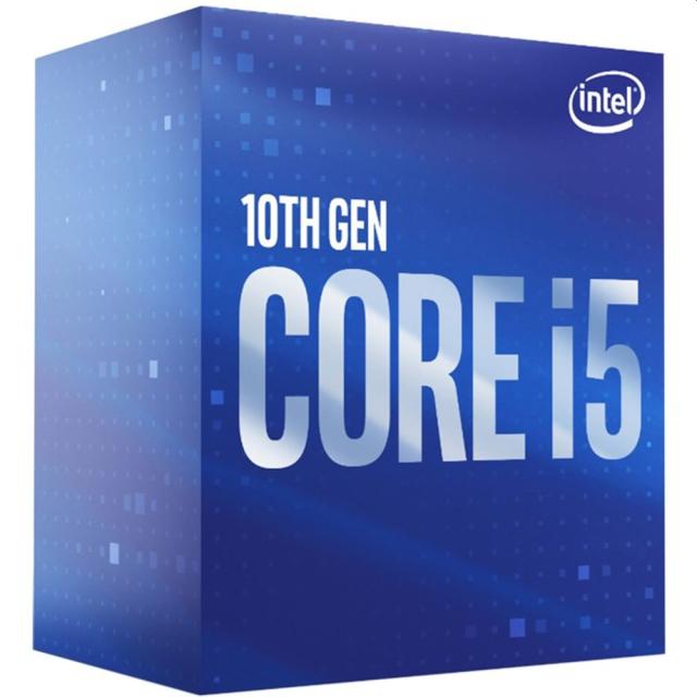 Процесор Intel Core i5-10400F 6C (2.9 / 4.3 GHz, 12MB Cache, 65W, LGA1200), Box, с охлаждане
