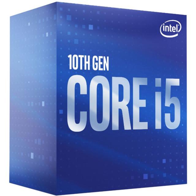 Процесор Intel Core i5-10600 (6-ядрен) 3.3/4.8GHz, 12MB Cache, 1200MHz графична честота, LGA1200 BOX, с охлаждане