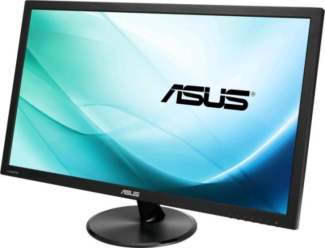 Монитор Asus VP278H, 27" (68.58 cm) TN панел, 75Hz, Full HD, 1ms, 300 cd/m2, HDMI, D-Sub