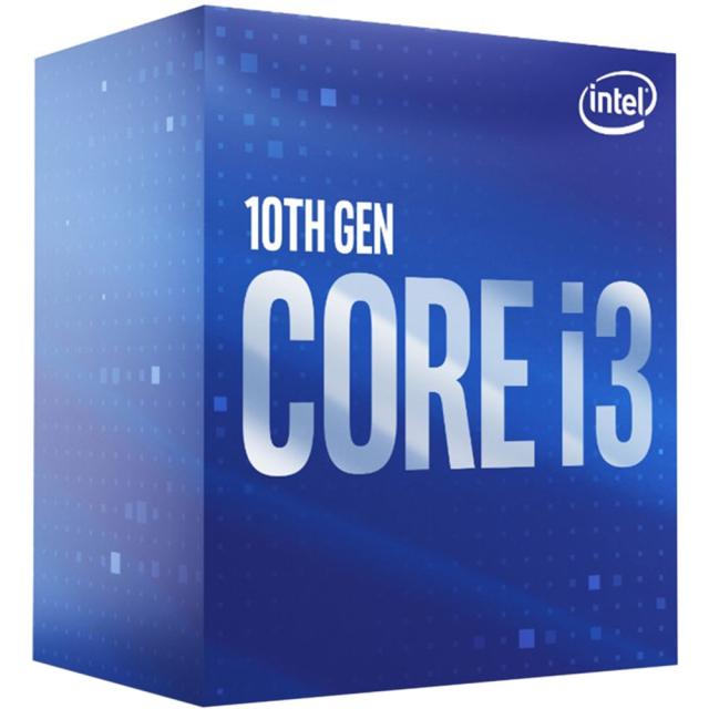 Процесор Intel Core i3 10105F 4C (3.7 / 4.40 GHz, 6MB Cache, 65W, LGA1200), BOX, с охлаждане