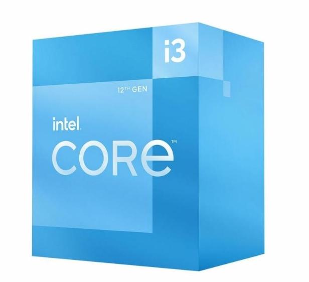 Процесор Intel Core i3-12100, 4C (3.3/4.3 GHz, 12MB Cache, 58W, LGA1700), BOX, с охлаждане