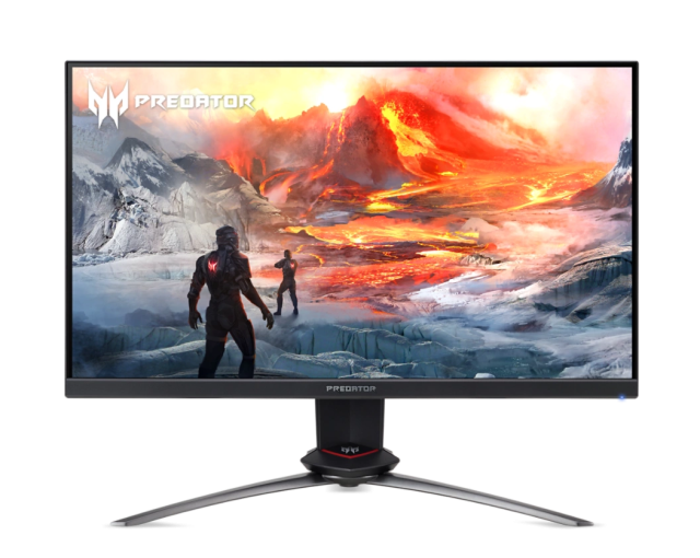 Монитор ACER Predator XB253Q GZ BMIIPRZX, 24.5" (62.23 cm) IPS, Full HD, 240Hz, 1ms, 400 cd/m2, HDMI, DP, USB