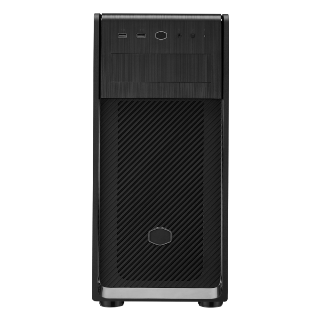 Кутия Cooler Master Elite 500 ODD, 2x USB 3.2, 1x 3.5mm Headset Jack (Audio+Mic), ATX/mATX/mITX, черна