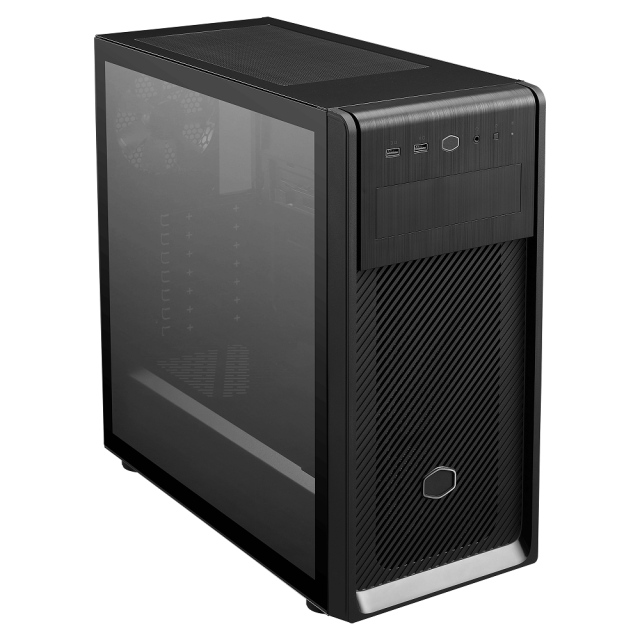 Кутия Cooler Master Elite 500 ODD, 2x USB 3.2, 1x 3.5mm Headset Jack (Audio+Mic), ATX/mATX/mITX, черна