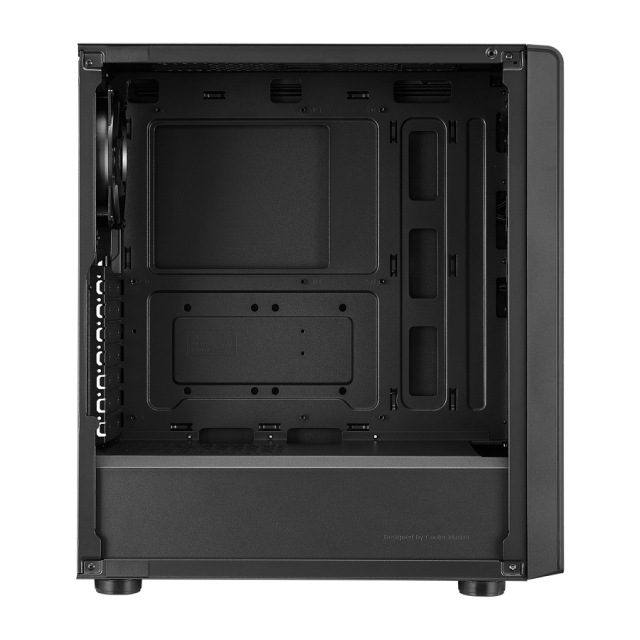 Кутия Cooler Master Elite 500 ODD, 2x USB 3.2, 1x 3.5mm Headset Jack (Audio+Mic), ATX/mATX/mITX, черна