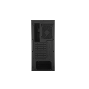 Кутия Cooler Master MasterBox E501L, 1x USB 3.2 Gen 1 (formerly USB 3.0), 1x USB 2.0, 1x 3.5mm Audio Jack, 1x 3.5mm Mic Jack, Micro ATX/Micro ITX, черна